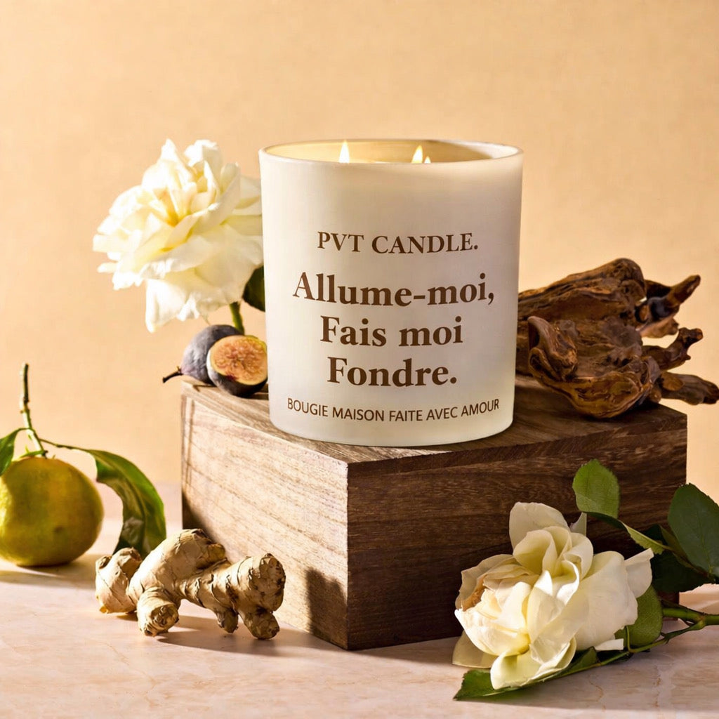 Bougie Caramel beurre salé PVT CANDLE